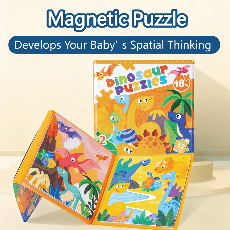 Puzzle Book-Dinosaur Puzzles